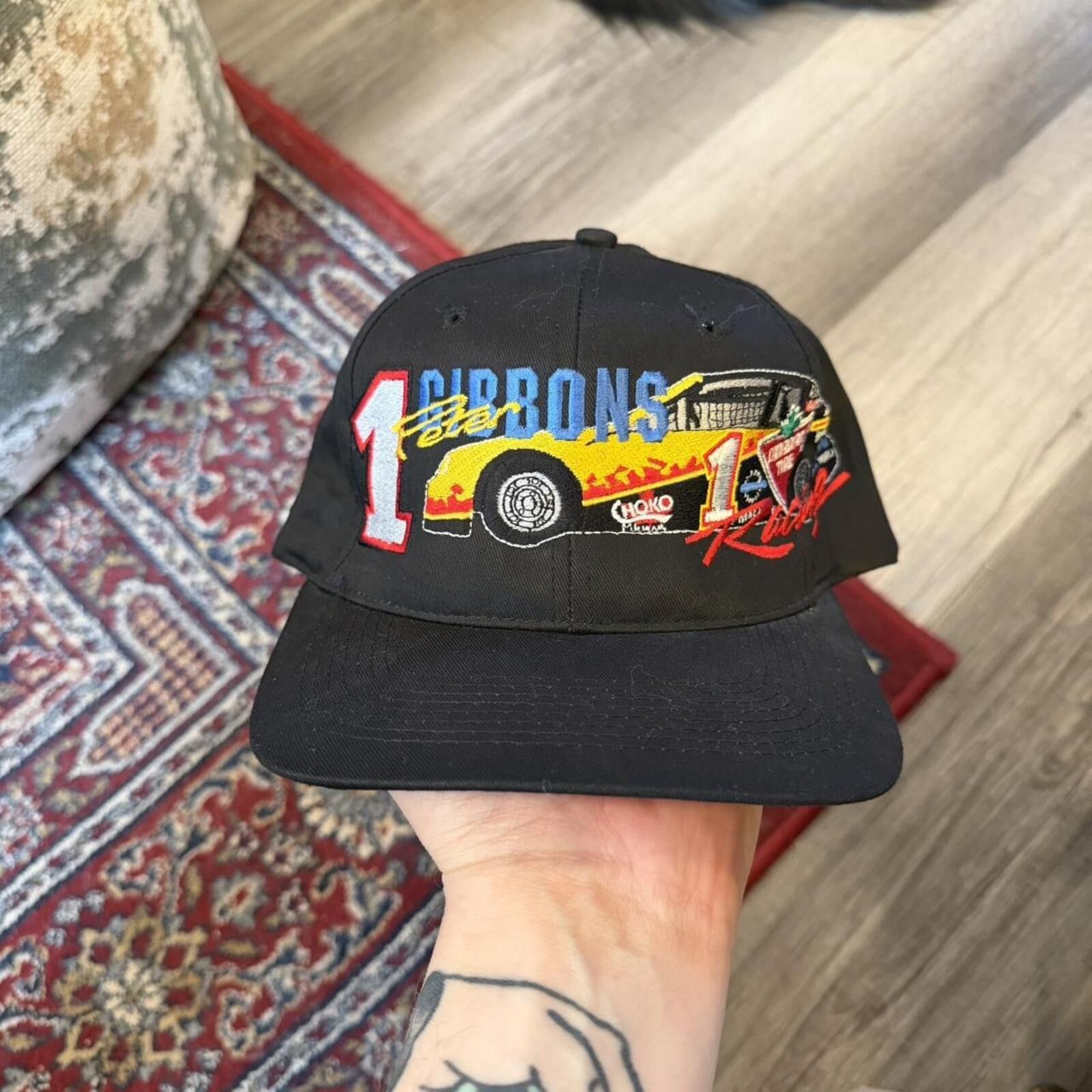 Other vintage Peter Gibbons choko racing snap back hat 90s OS Size ONE SIZE - 1 Thumbnail