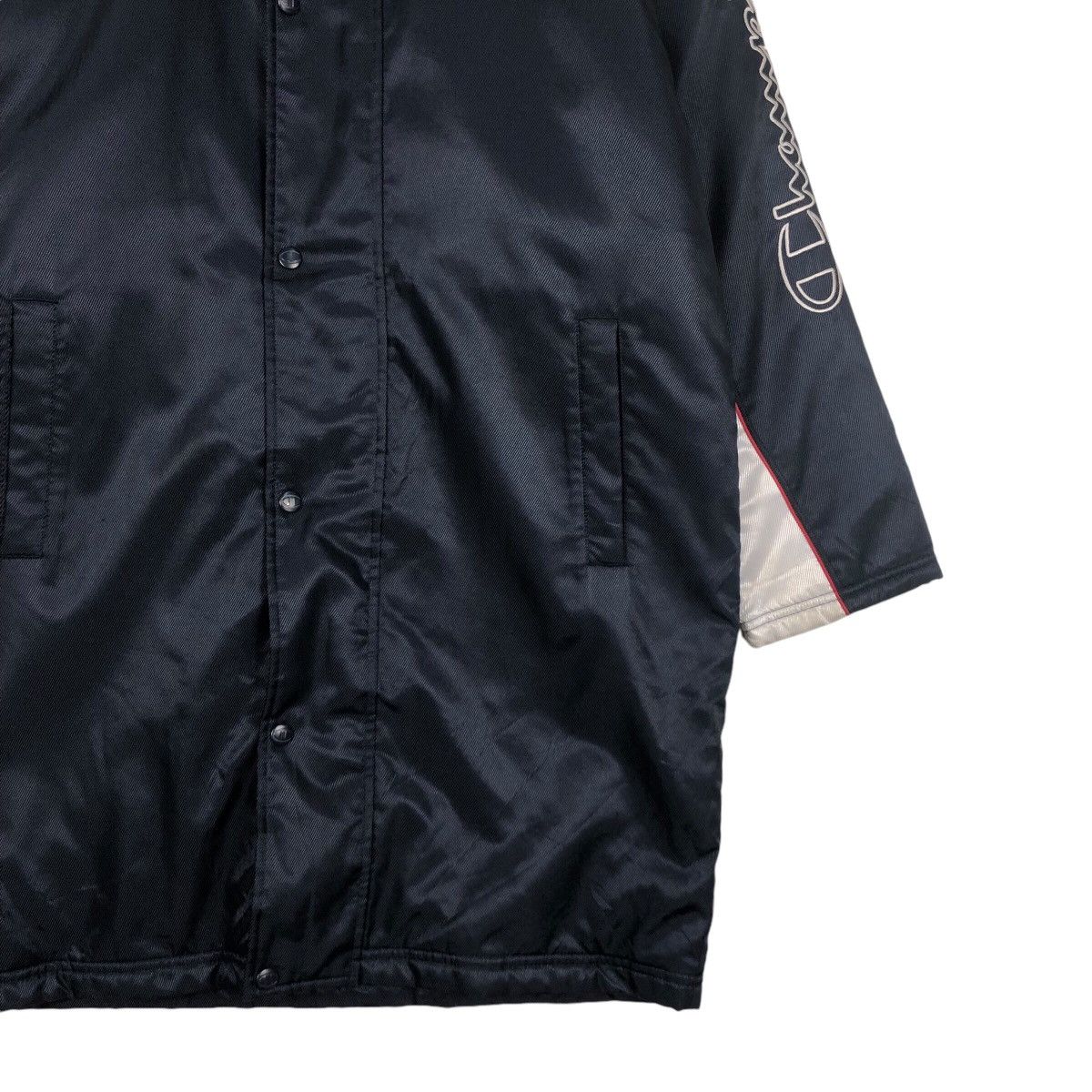 Champion × Japanese Brand × Vintage Vintage 90s Collection Champion Long Jacket Big Logo Size US L / EU 52-54 / 3 - 4 Thumbnail