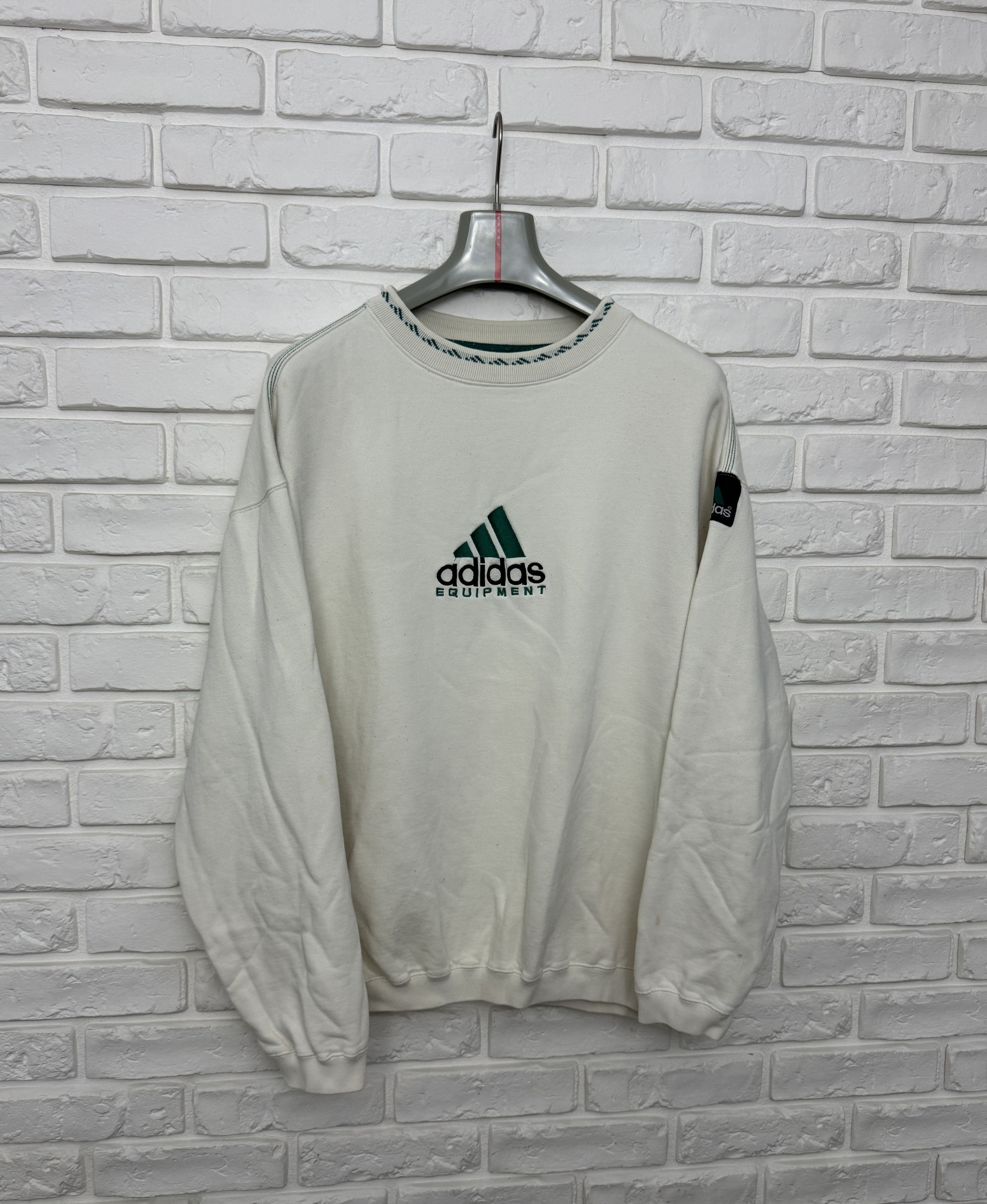Adidas Men's Adidas Equipment Eqt Big Logo Sweatshirt Jumper Size L Size US L / EU 52-54 / 3 - 2 Thumbnail