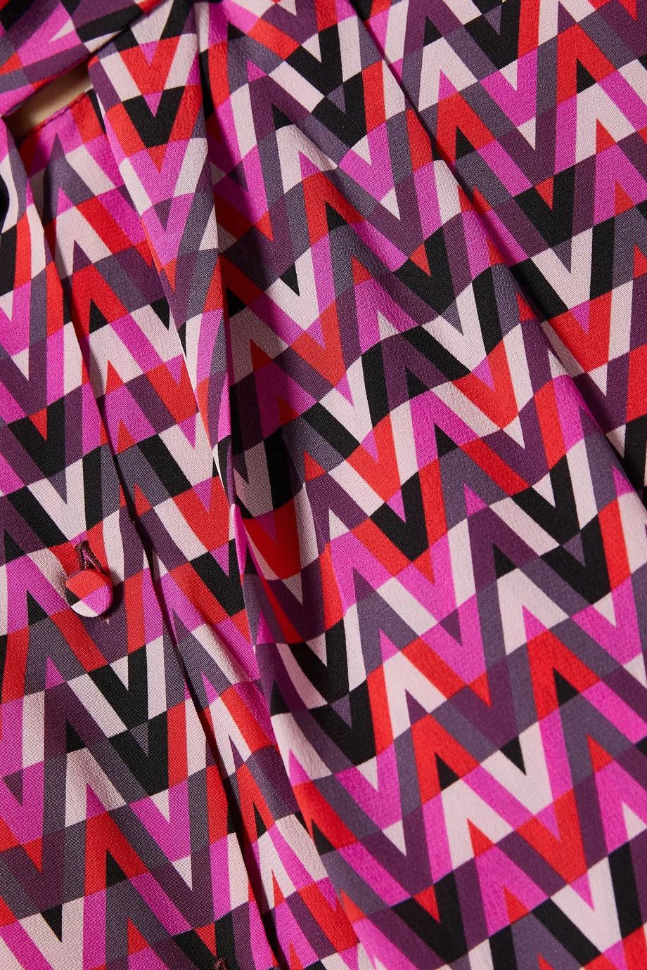 Valentino o1y0326 Patterned Shirt in Multicolor Size M / US 6-8 / IT 42-44 - 4 Thumbnail