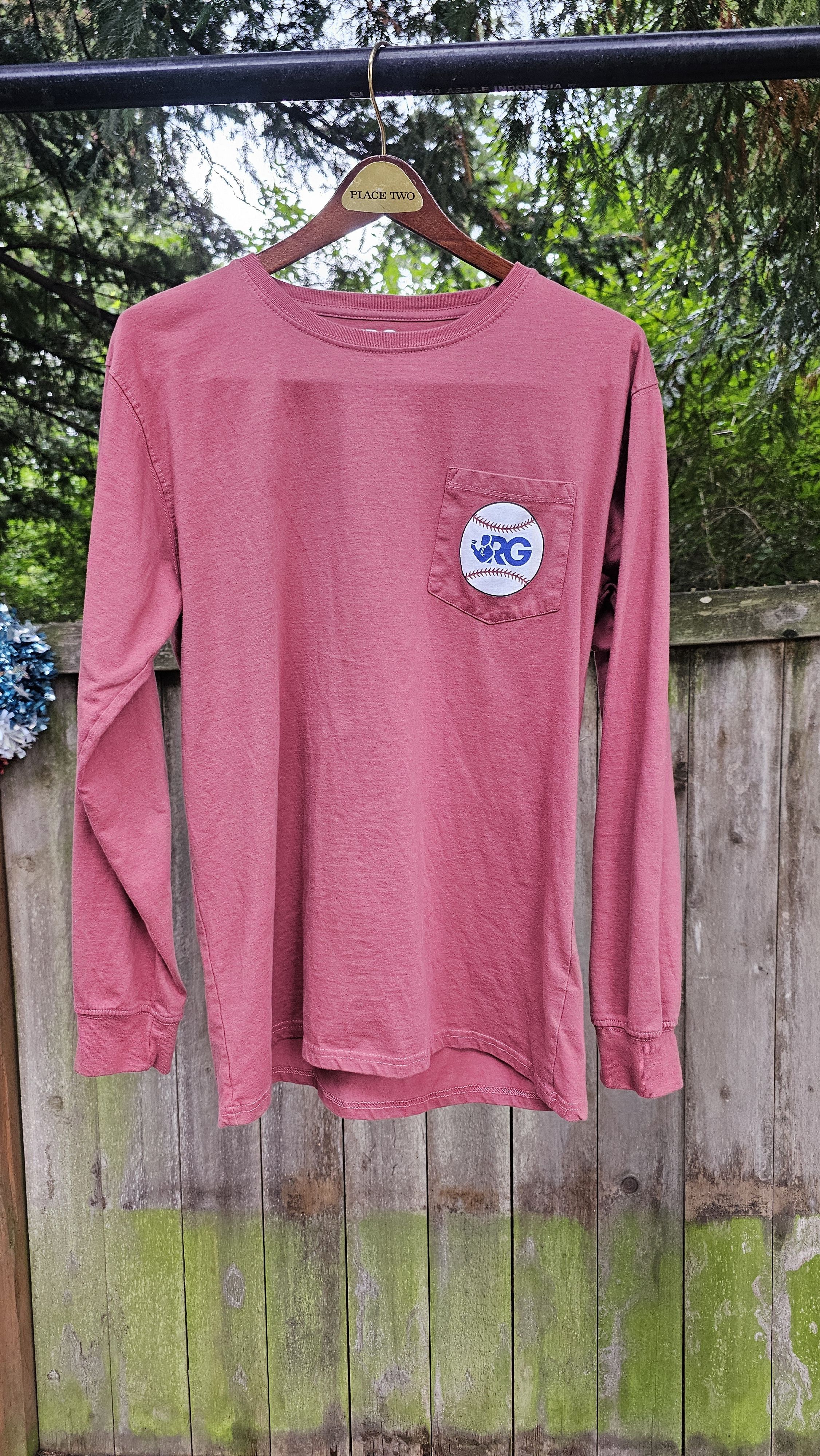 Vintage George W. Bush baseball card longsleeve Size US L / EU 52-54 / 3 - 2 Thumbnail