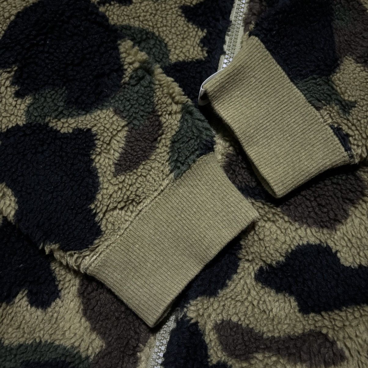 Bape Bape 1st Camo Boa Fleece Jacket Size XS / US 0-2 / IT 36-38 - 5 Thumbnail