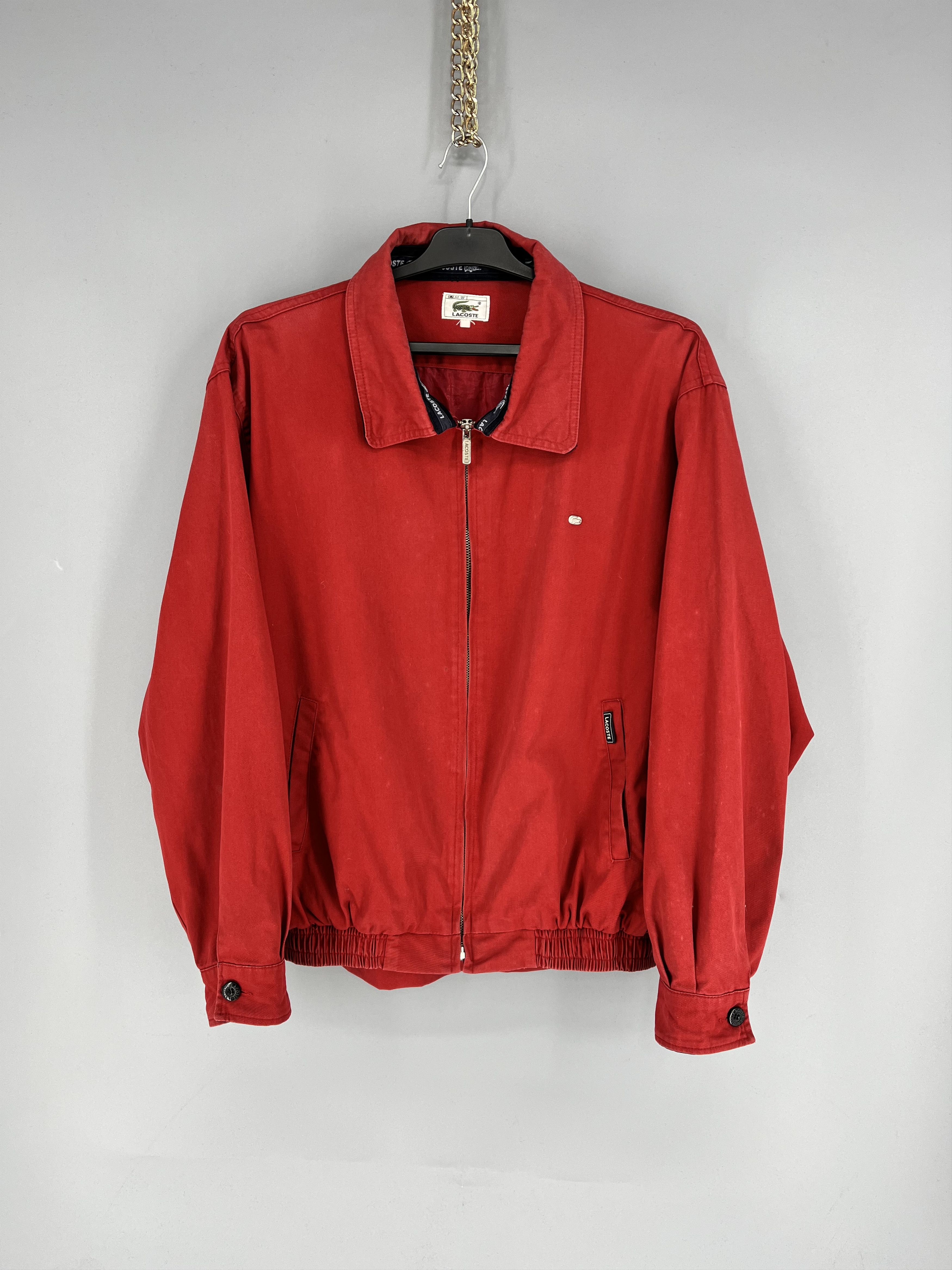 Lacoste Vintage Men’s bombers Lacoste size M street casual ykk Size US M / EU 48-50 / 2 - 1 Thumbnail