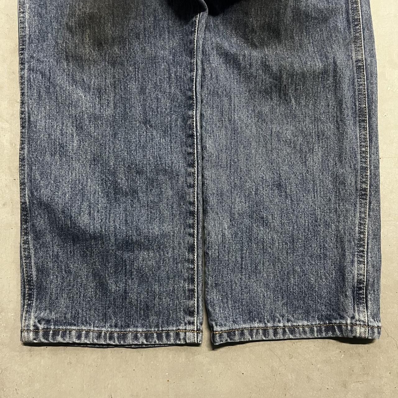Vintage Vintage Y2K/2000s Baggy Grunge Skater Style Streetwear RedHead Dark Wash Denim Jeans! Size US 38 / EU 54 - 5 Thumbnail