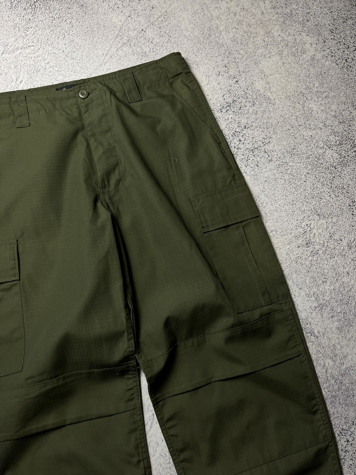 Japanese Brand RARE VINTAGE FADED STREETWEAR CAMO CARGO PANTS Y2K Size US 36 / EU 52 - 4 Thumbnail