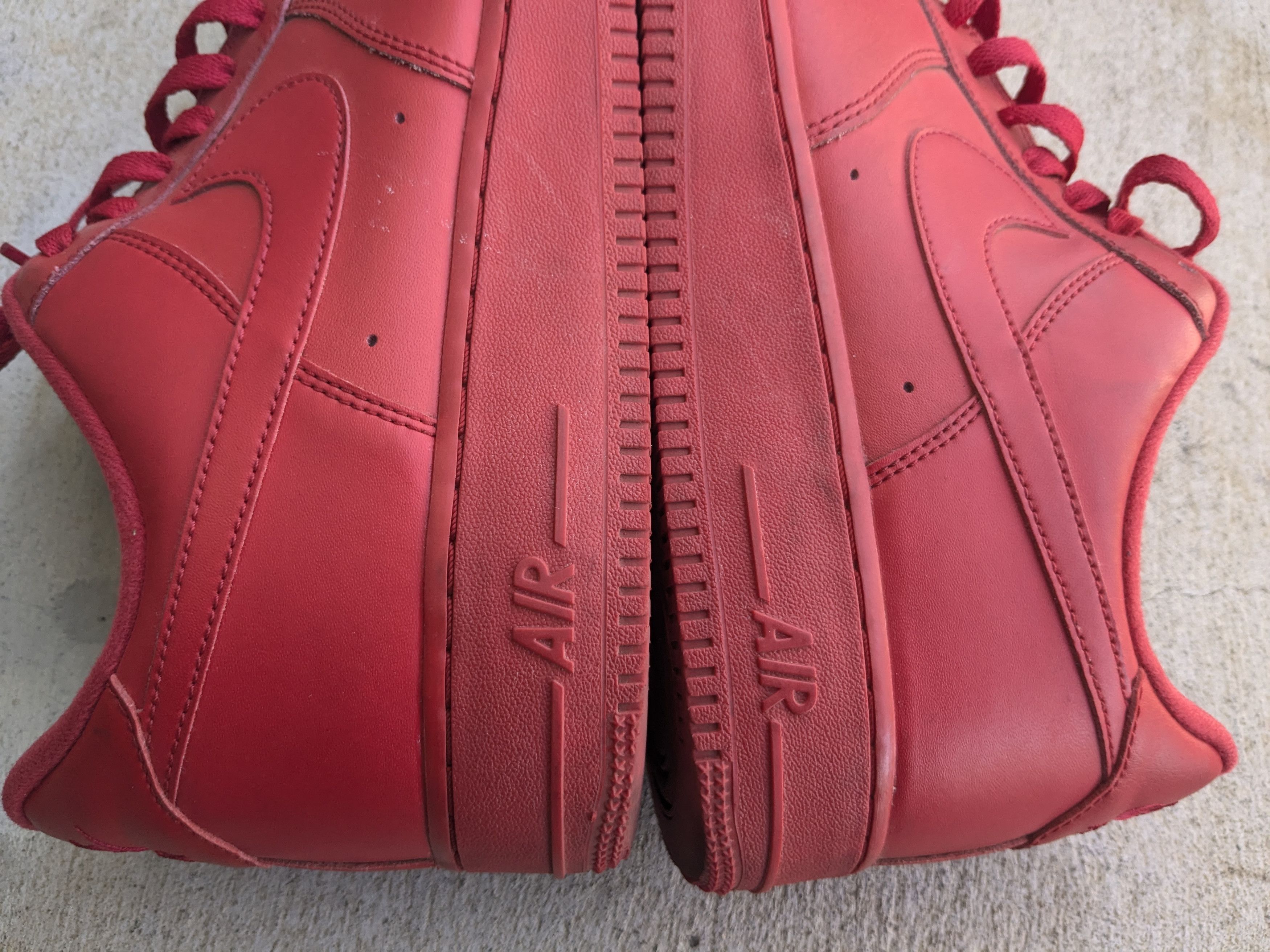 Nike Nike Air Force 1 Low Tripe Red 11 Leather Size US 11 / EU 44 - 9 Thumbnail