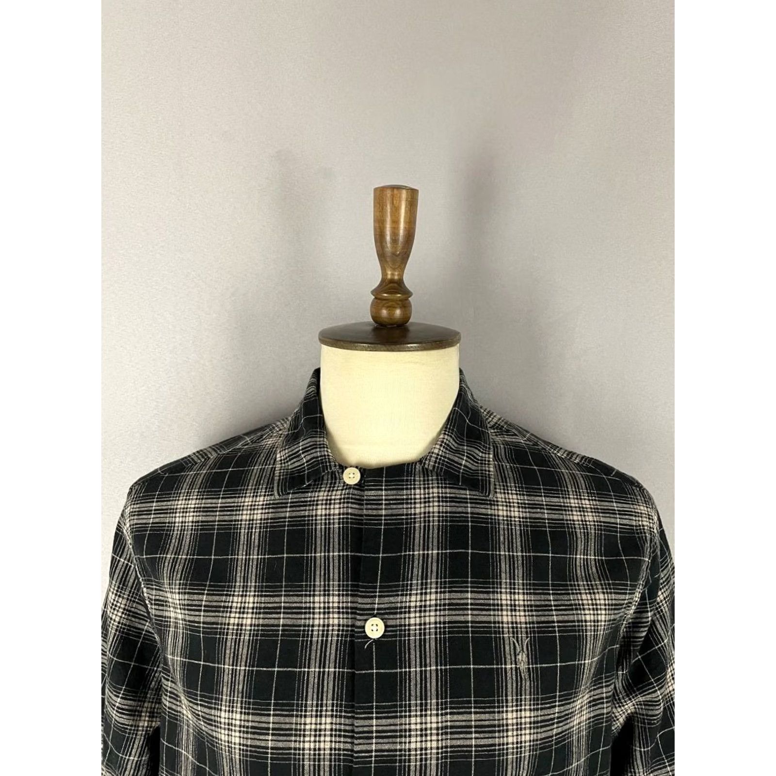 Allsaints AllSaints Mens Casual Shirt L Multicolor Cotton Stretch Short Sleeve Button-Up Shirt Size US L / EU 52-54 / 3 - 5 Thumbnail