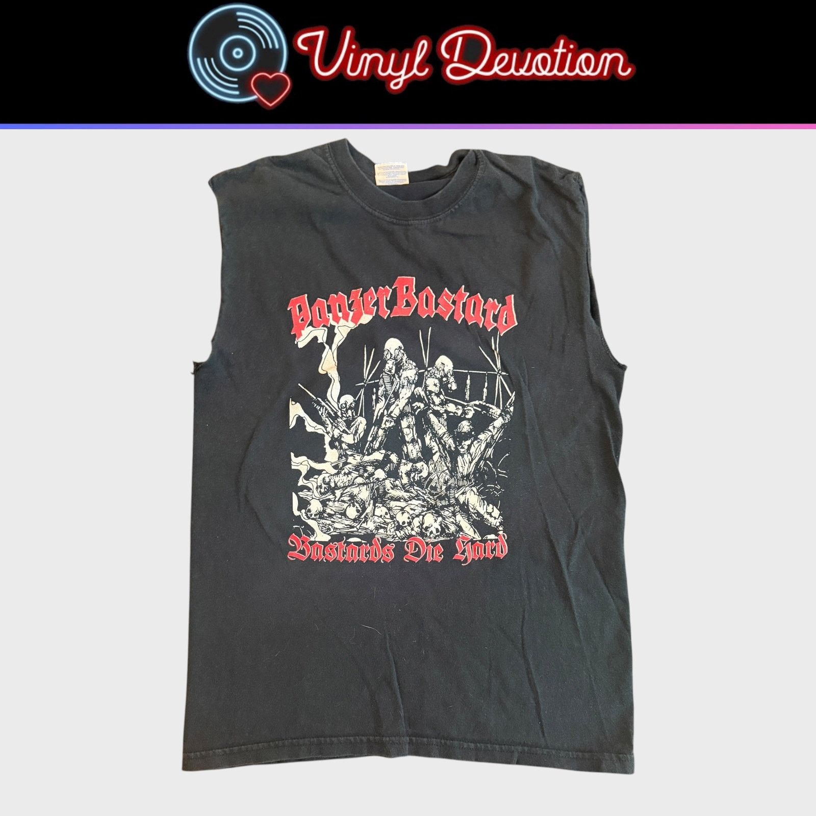 Other PanzerBastard Band Bastards Die Hard Cut Sleeves Size S Size US S / EU 44-46 / 1 - 1 Thumbnail