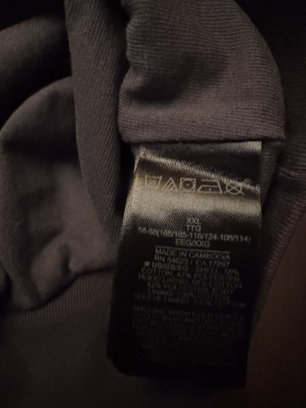 Balenciaga × Gap × Kanye West Yeezy Gap Balenciaga Logo Shrunken Hoodie Black Size US XL / EU 56 / 4 - 8 Thumbnail