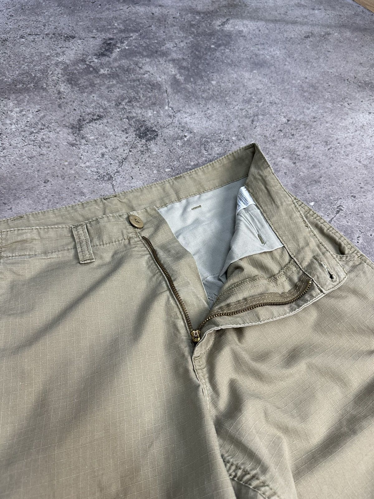 Carhartt × Vintage Vintage Carhartt Cargo Distressed Pants Faded Beige Y2K Size US 32 / EU 48 - 8 Thumbnail