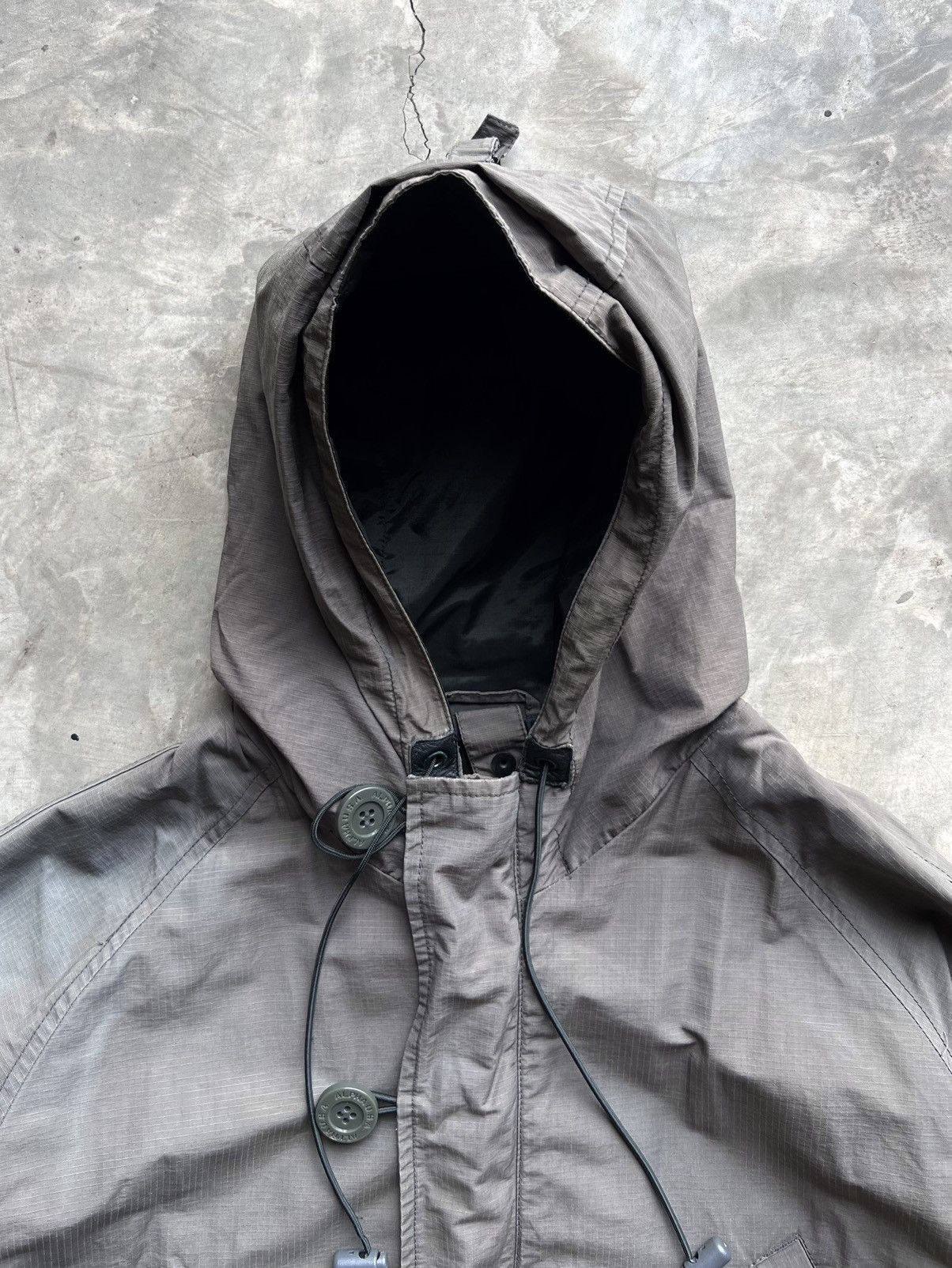 Alpha Industries Vintage Faded Alpha Industries Military Parka Jacket Size US L / EU 52-54 / 3 - 3 Thumbnail