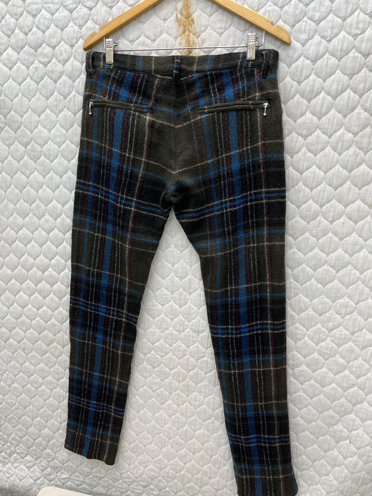 Undercover 🔥🔥🔥ARCHIVE AW04 UNDERCOVERISM FOR REBEL TARTAN PUNK PANTS Size US 33 - 12 Thumbnail