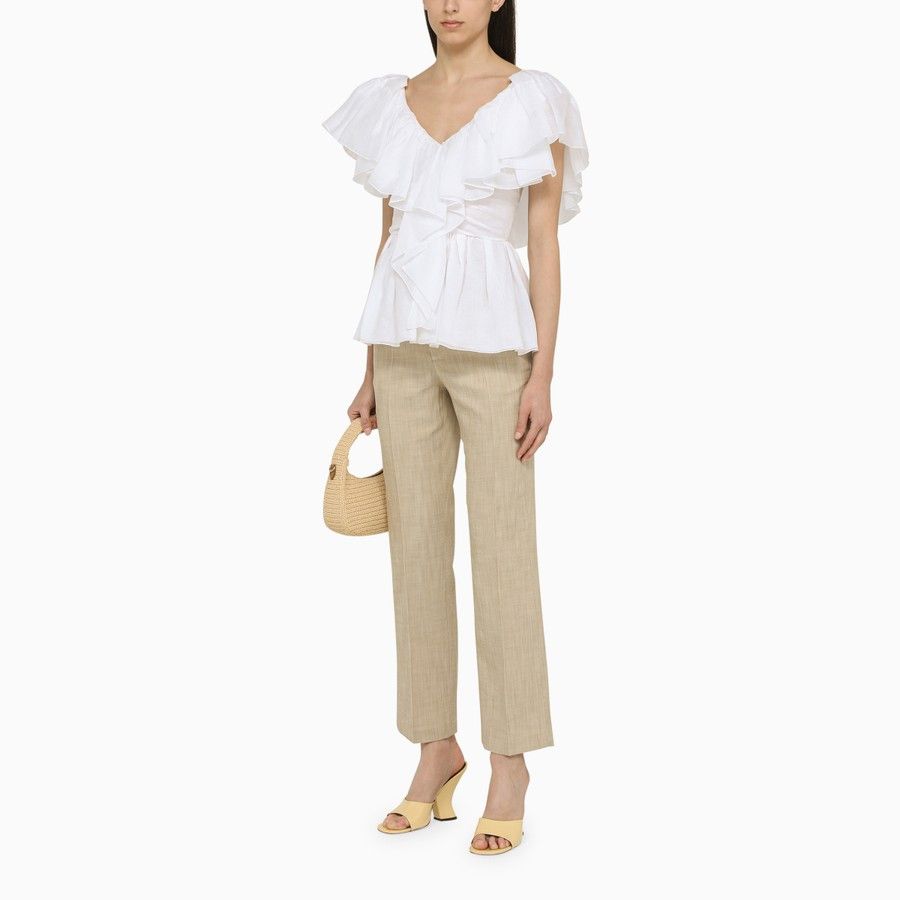 DEPARTMENT5 o1d2blof0824 Trousers in Beige Size 26" / US 2 / IT 38 - 2 Thumbnail