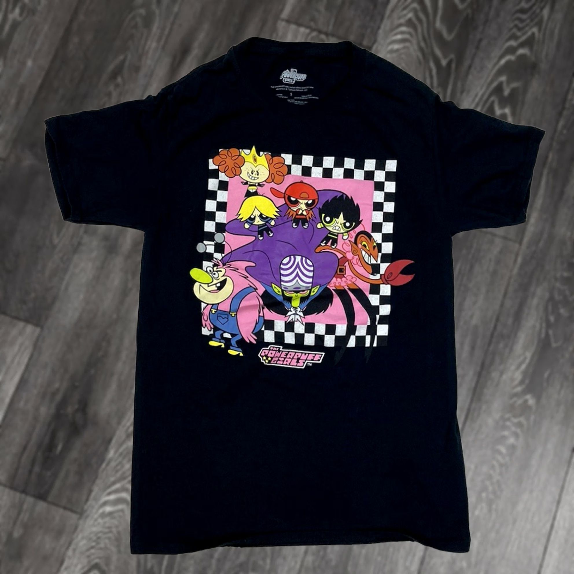 Vintage VINTAGE The Powerpuff Girls Graphic T-shirt Men Small Black Short Sleeve Size US S / EU 44-46 / 1 - 1 Thumbnail