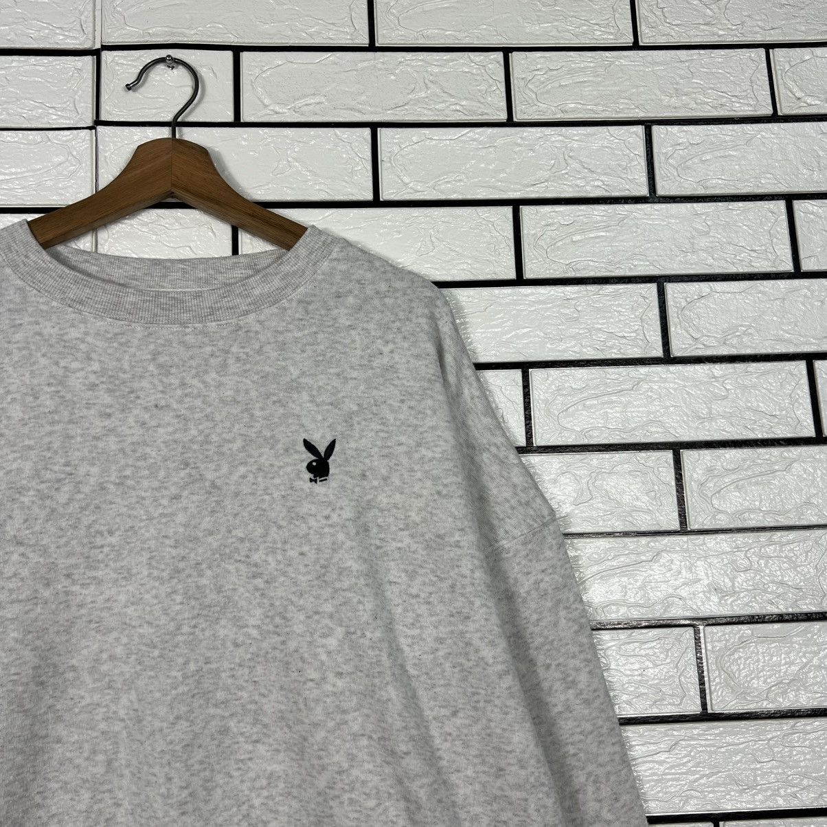 Playboy PLAYBOY Embroidered Big Logo Crewneck Sweatshirt #4247-C193 Size US L / EU 52-54 / 3 - 7 Thumbnail
