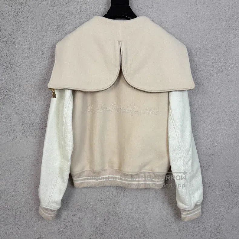 Louis Vuitton Louis Vuitton 24FW new patchwork hooded baseball jacket Size US M / EU 48-50 / 2 - 2 Thumbnail