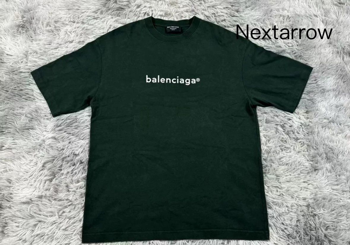 Balenciaga Balenciaga letter short sleeved shirt Size US S / EU 44-46 / 1 - 1 Thumbnail