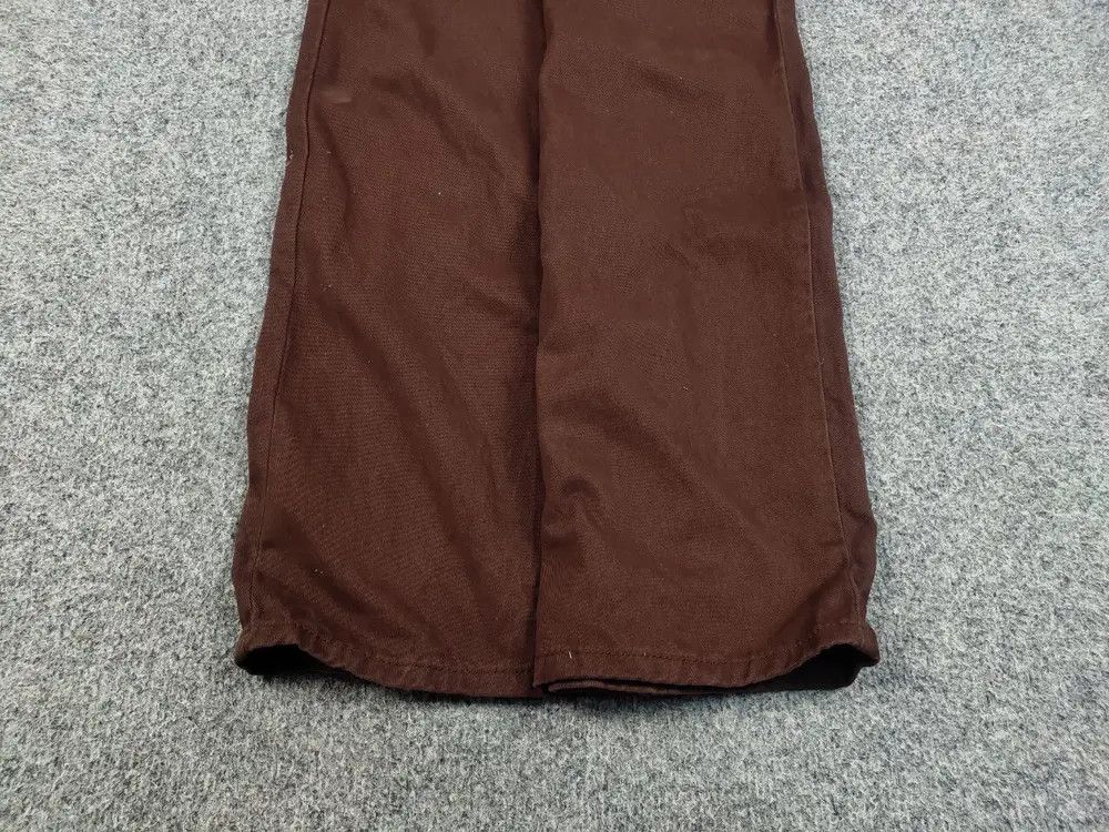 Japanese Brand Vintage 90's Japanese Brown Beggy Cargo Pants Y2K Hype Style Size US 30 / EU 46 - 4 Thumbnail