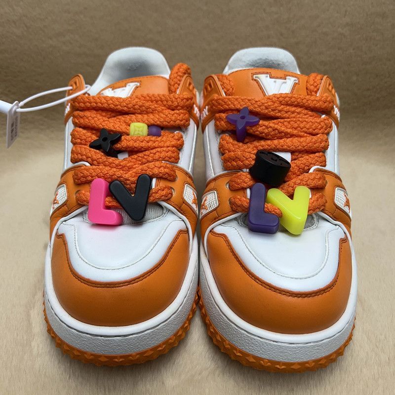 Louis Vuitton Louis Vuitton Trainer Maxi Low Top Sneakers -2508 Size US 7.5 / EU 40-41 - 2 Thumbnail