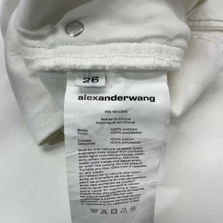 Alexander Wang Alexander Wang SS23 Cleanfit Wide Leg Denim Pants - Size 26" / US 2 / IT 38 - 4 Thumbnail