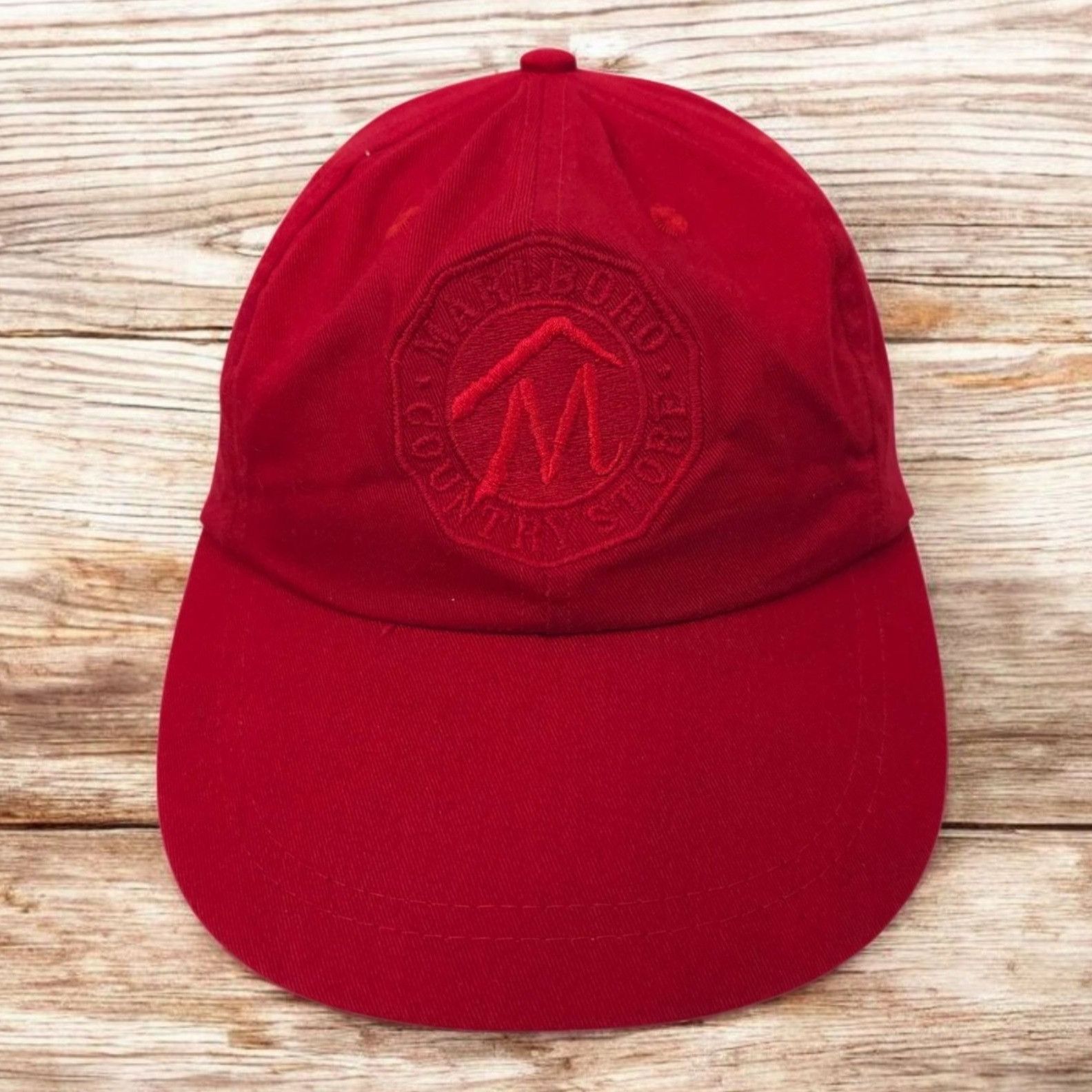 Other Marlboro Country Store Patch Logo Strapback Cap Trucker Hat Size ONE SIZE - 1 Thumbnail