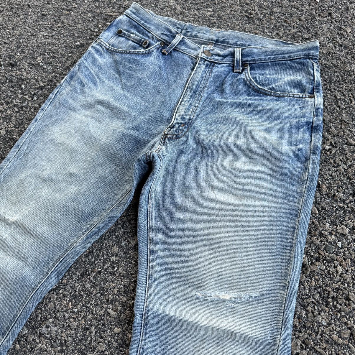 Big John VINTAGE BIGJOHN FLARE DENIM JEAN PANTS Size US 34 / EU 50 - 4 Thumbnail