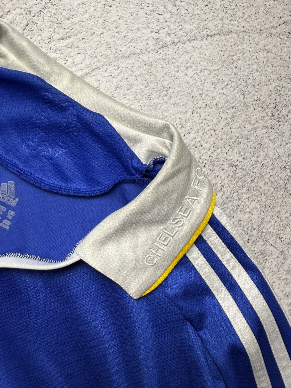 Adidas Chelsea Adidas Jersey Used Blue Men's Champions League Size US XL / EU 56 / 4 - 14 Thumbnail