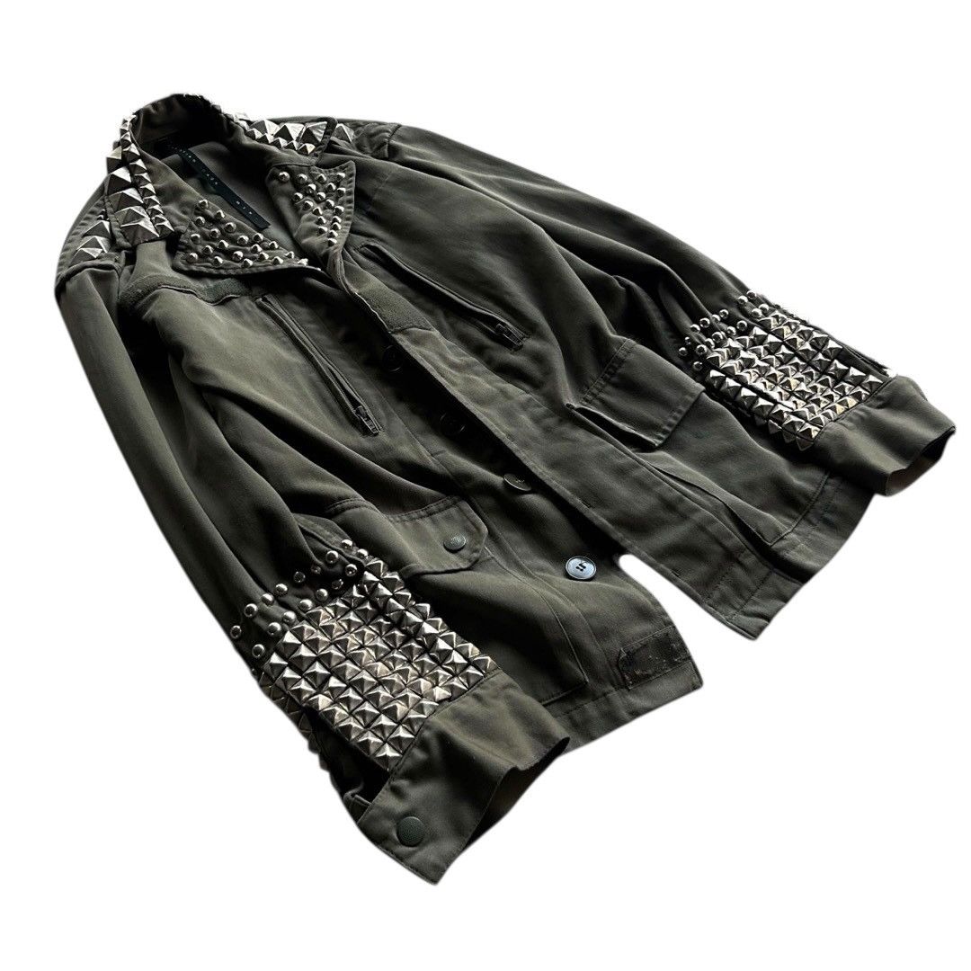 Christian Dada Christian Dada Studded military jacket Size US M / EU 48-50 / 2 - 3 Thumbnail