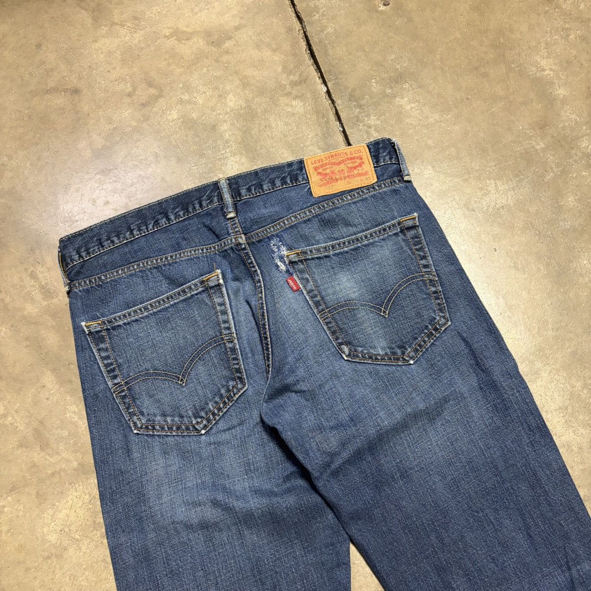 Levi's Vintage Levis 527 Low Rise Bootcut Denim Jeans Grunge Punk Size US 30 / EU 46 - 11 Thumbnail