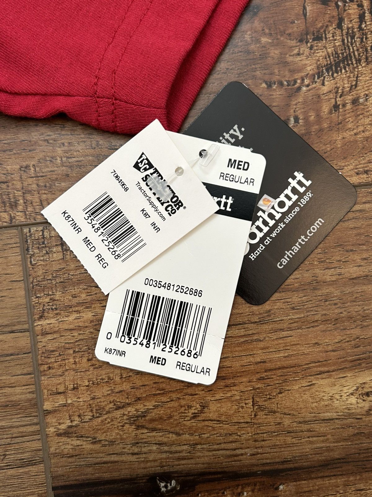 Carhartt 2-for-1 Deadstock Carhartt Short Sleeve Work Shirts Size US L / EU 52-54 / 3 - 9 Thumbnail