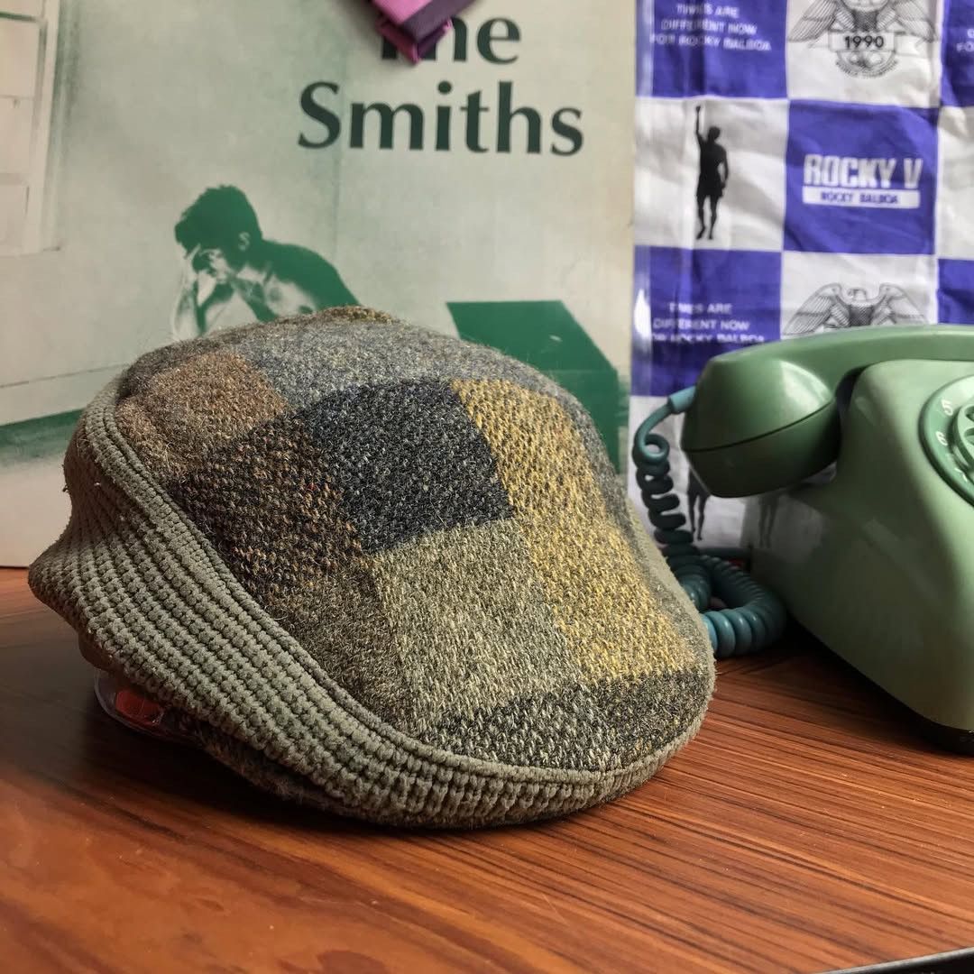 Designer × Other UK × Vintage Failsworth Hatsmaker Manchester Patchwork flatcap made in uk Size 42 - 6 Thumbnail