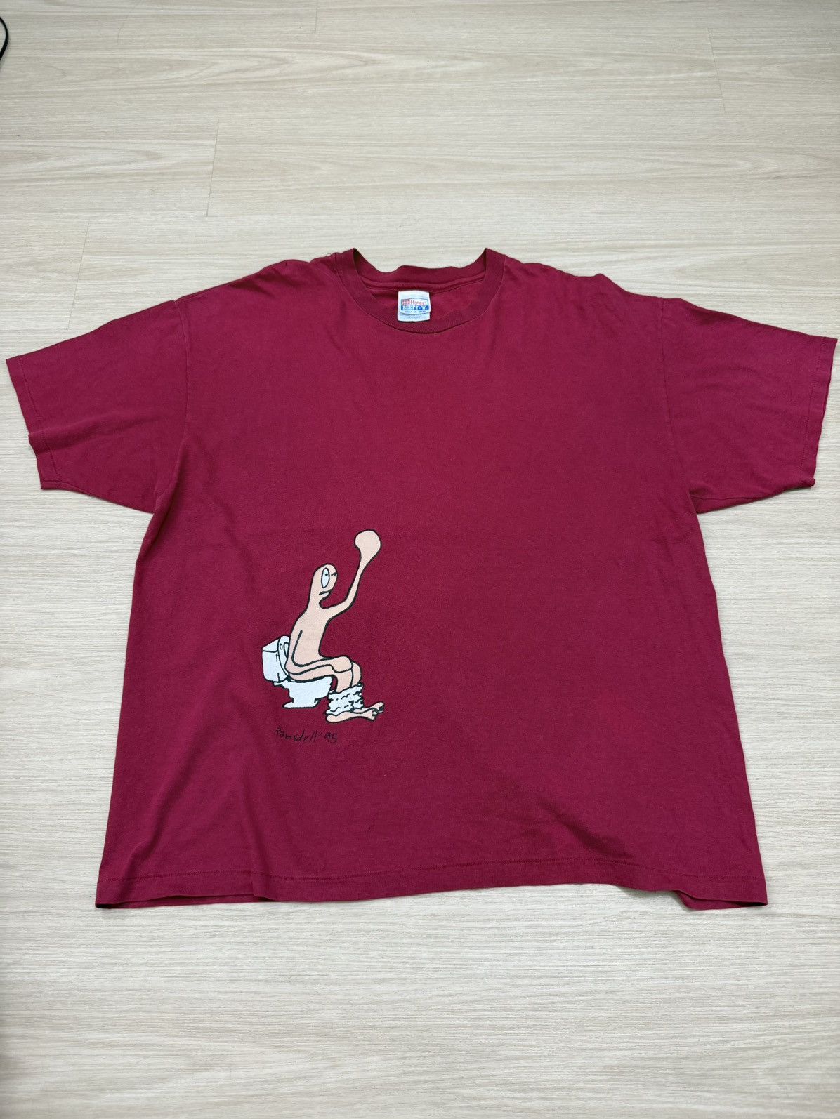 Vintage Vintage t-shirt Size US XXL / EU 58 / 5 - 2 Thumbnail