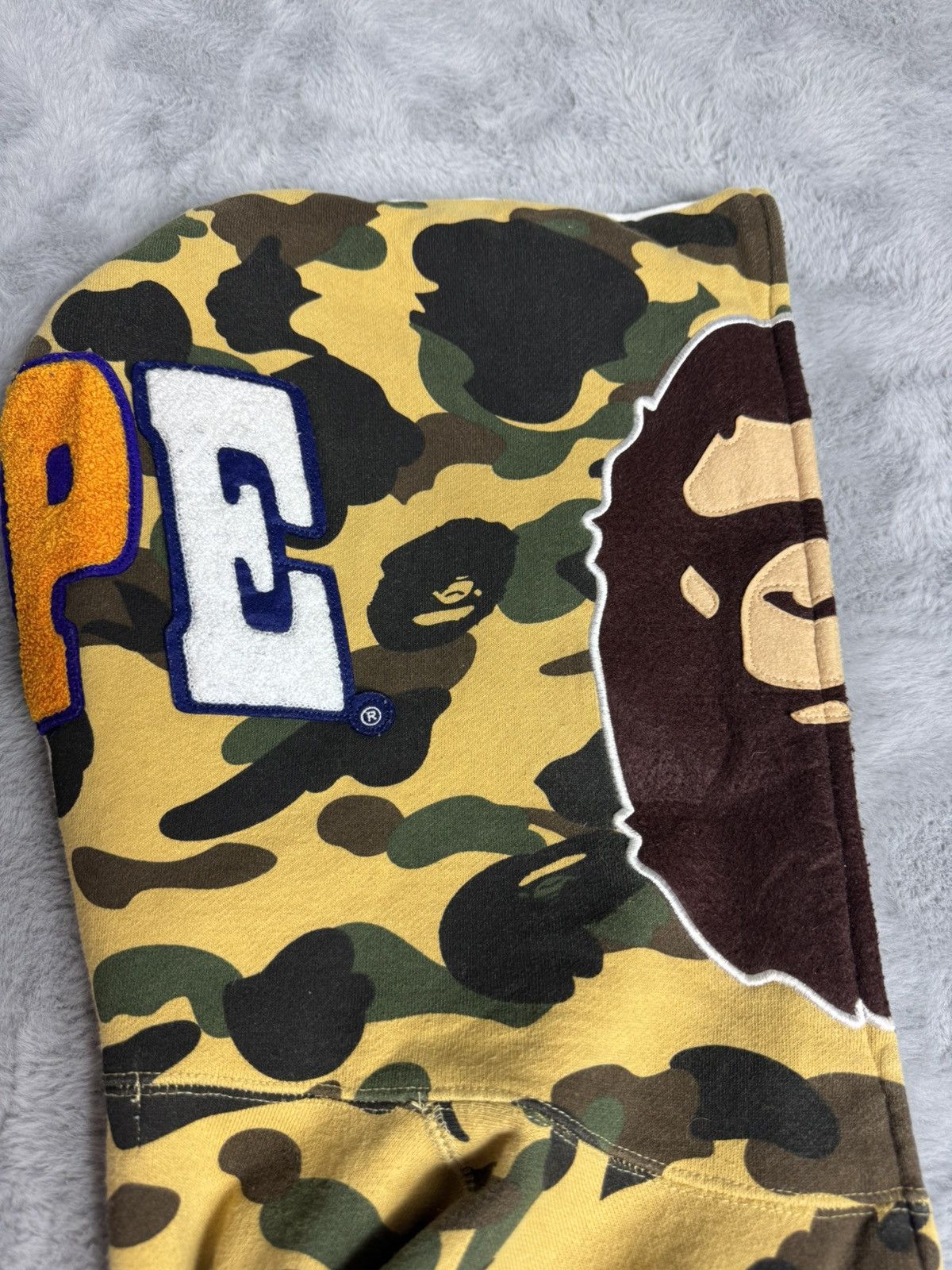 Bape Bape (A bathing Ape) panda/monkey full zip hoodie Size US L / EU 52-54 / 3 - 4 Thumbnail