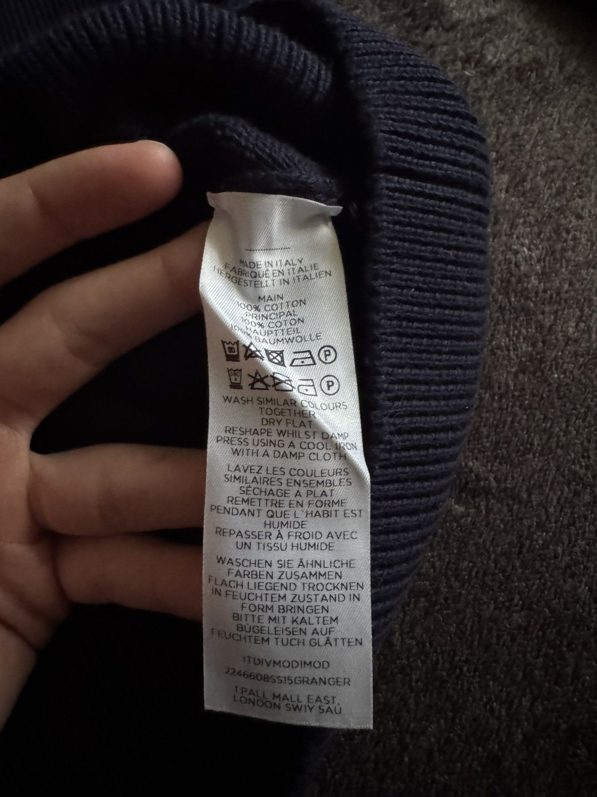 Orlebar Browne luxury sweater