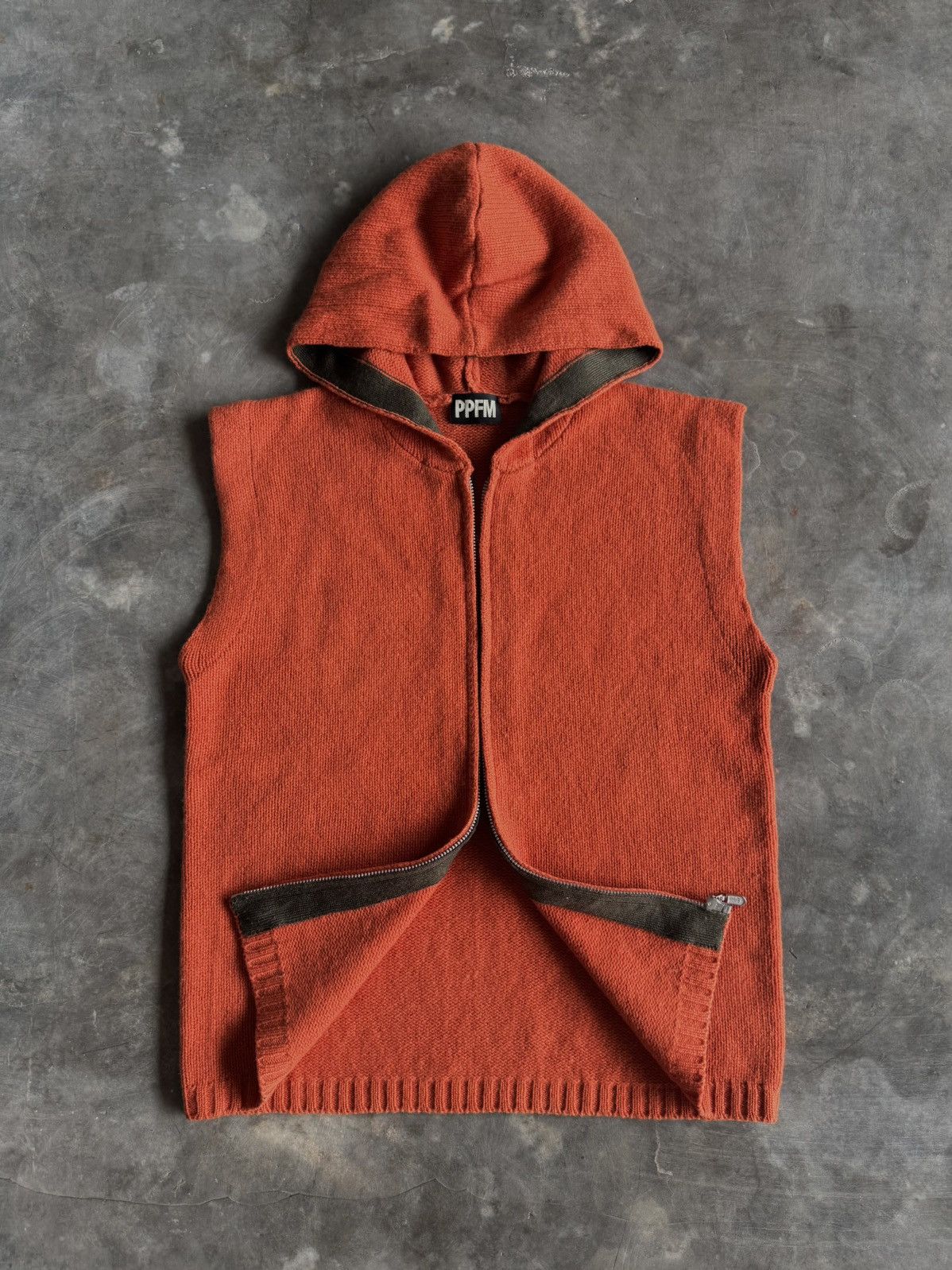 PPFM PPFM Vest Wool Zip Hoodie Size US M / EU 48-50 / 2 - 1 Thumbnail