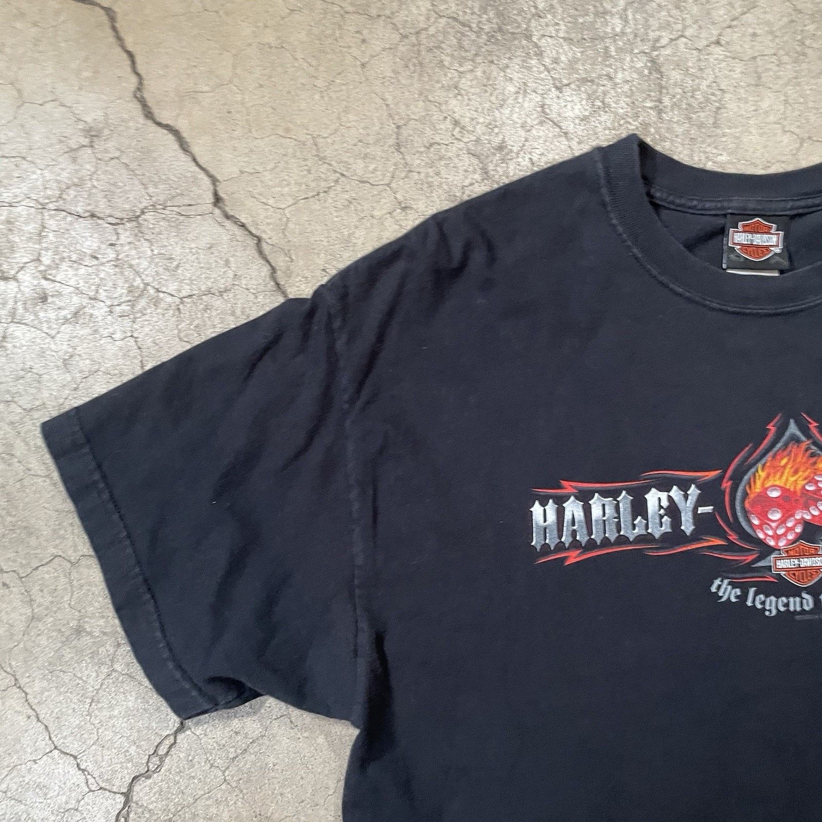 Harley Davidson Y2K 2005 Harley Davidson Dice Double Sided Shirt Men’s XL Size US XL / EU 56 / 4 - 3 Thumbnail