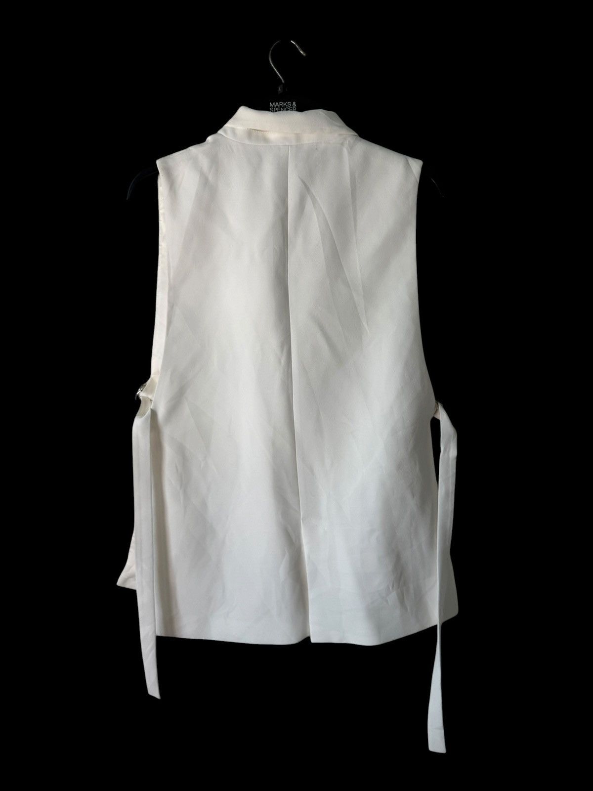 Zara ZARA Sleeveless Elegance Style Tailored Vest Size S / US 4 / IT 40 - 4 Thumbnail
