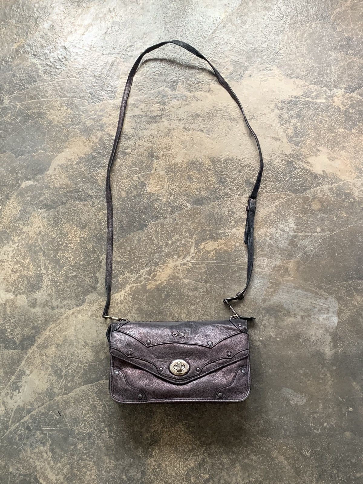 Coach Coach Rhyder Gunmetal Crossbody Size ONE SIZE - 1 Thumbnail