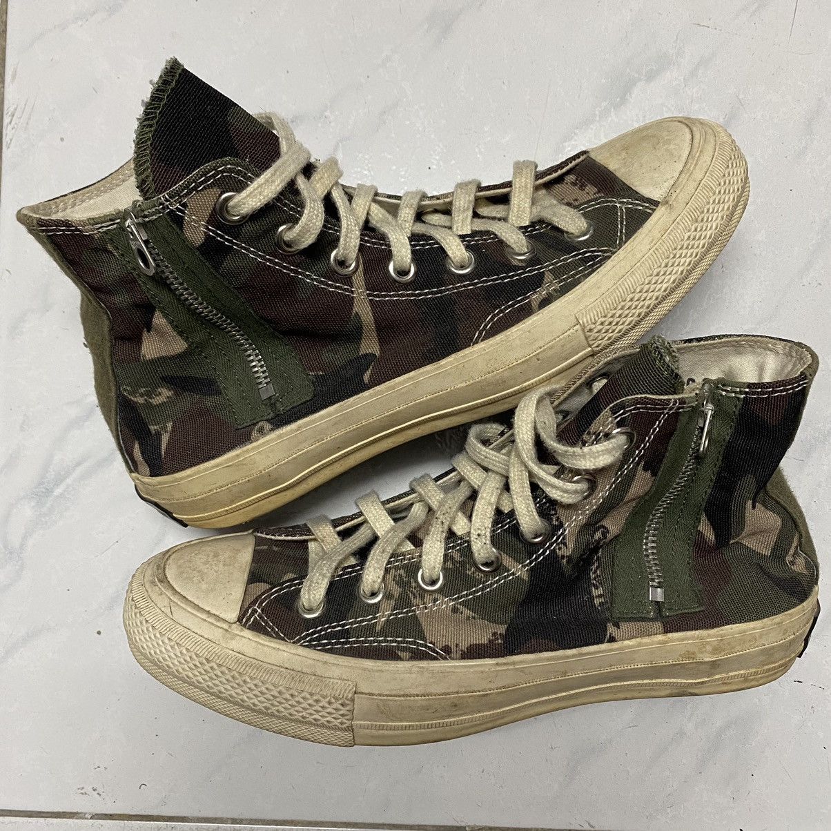 image of Converse Addict By Nigo Camo Shoes, Men's (Size 6)