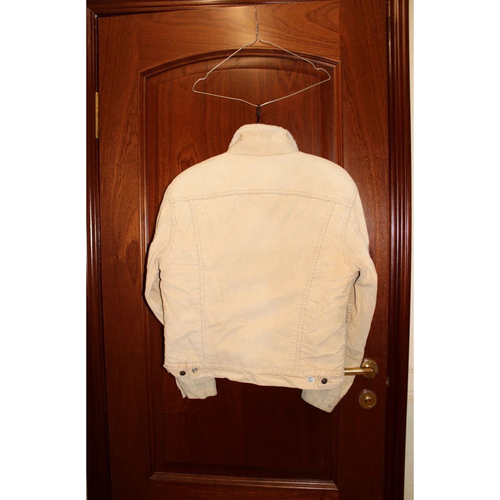Levi's VINTAGE Levi's Jacket Main Selling Point Brown Corduroy Sherpa Fur 1970s 44 Mens Boys Size US 44 / EU 60 - 7 Thumbnail