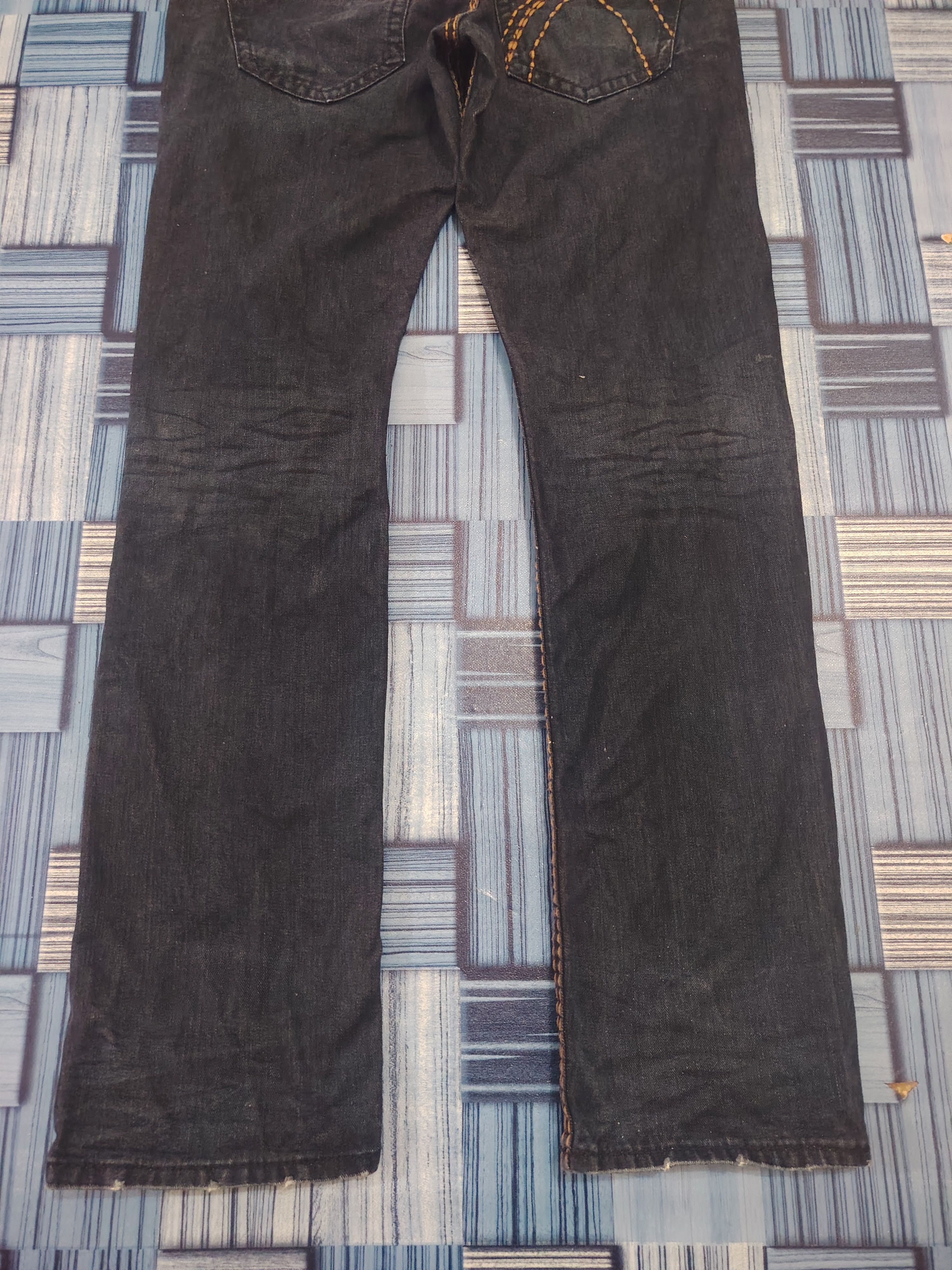 BUCKAROO Japanese Buckaroo Jeans Brown Stitch Size US 32 / EU 48 - 17 Thumbnail