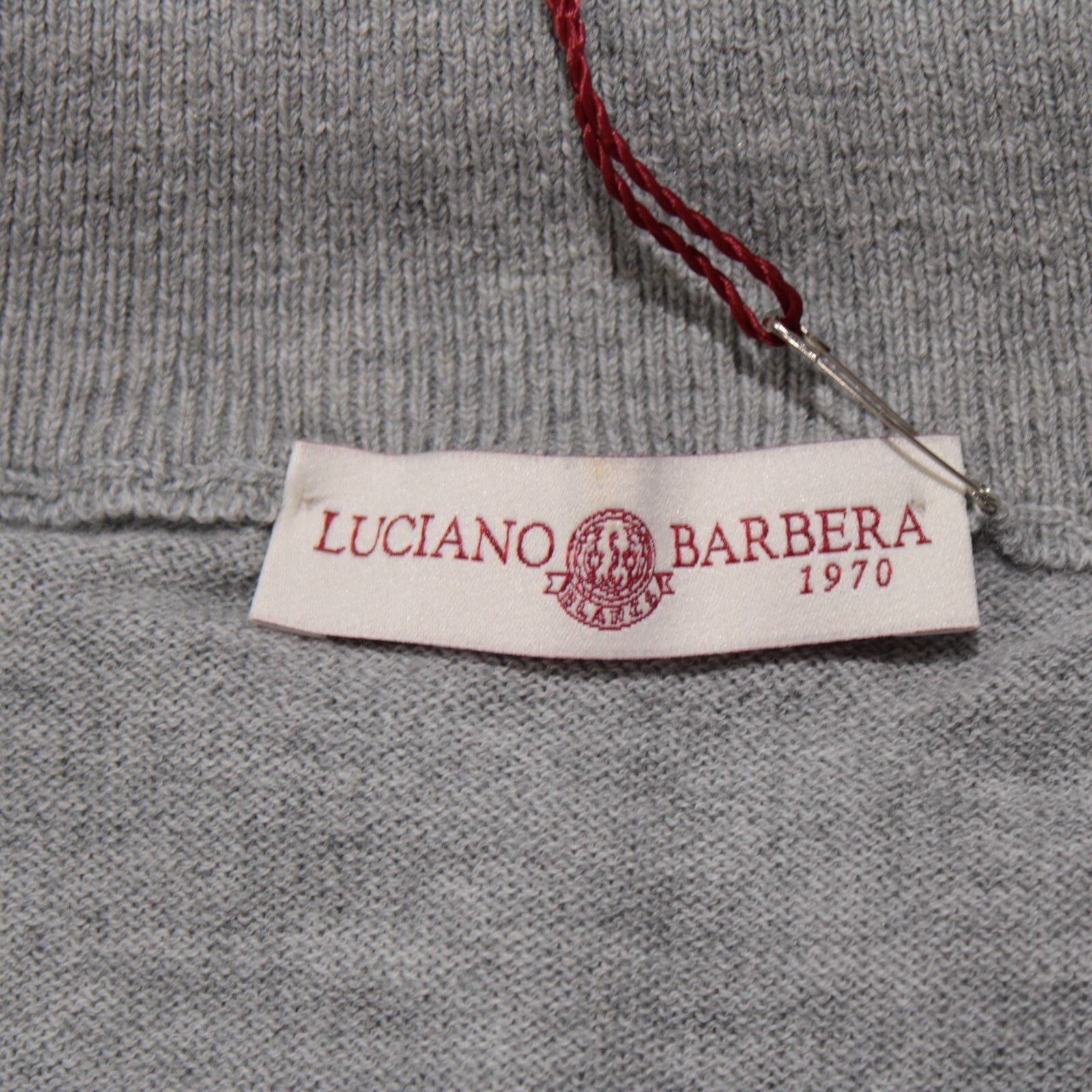 Luciano Barbera Luciano Barbera Sweater Size US S in Gray Size US S / EU 44-46 / 1 - 7 Thumbnail