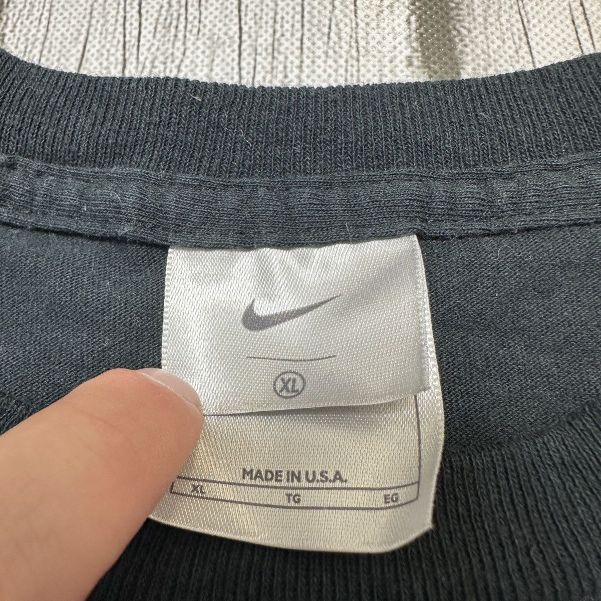 Nike × Vintage Vintage Nike Basketball tee Size US XL / EU 56 / 4 - 4 Thumbnail