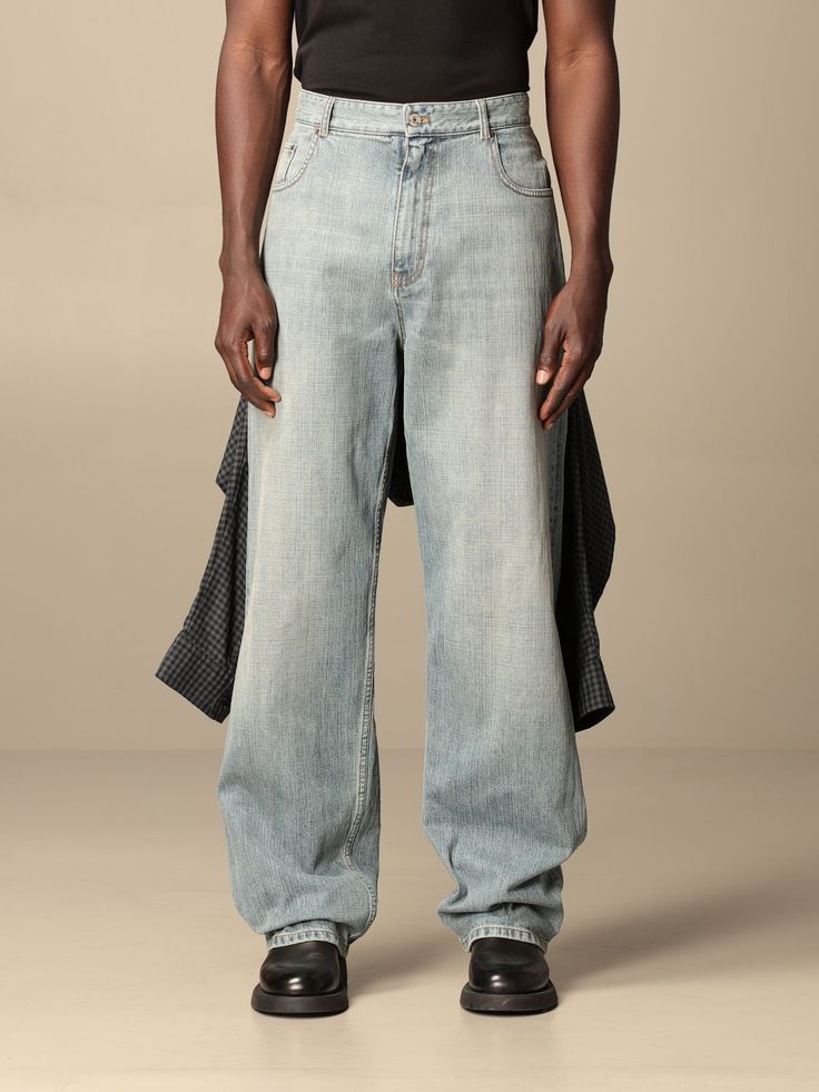 Balenciaga Balenciaga Hybrid Flannel Shirt Pant Jeans Size US 31 - 7 Thumbnail