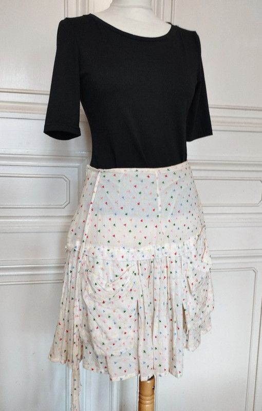 Sonia Rykiel Sonia Rykiel Jupe Plumetis TS Size 26" / US 2 / IT 38 - 4 Thumbnail