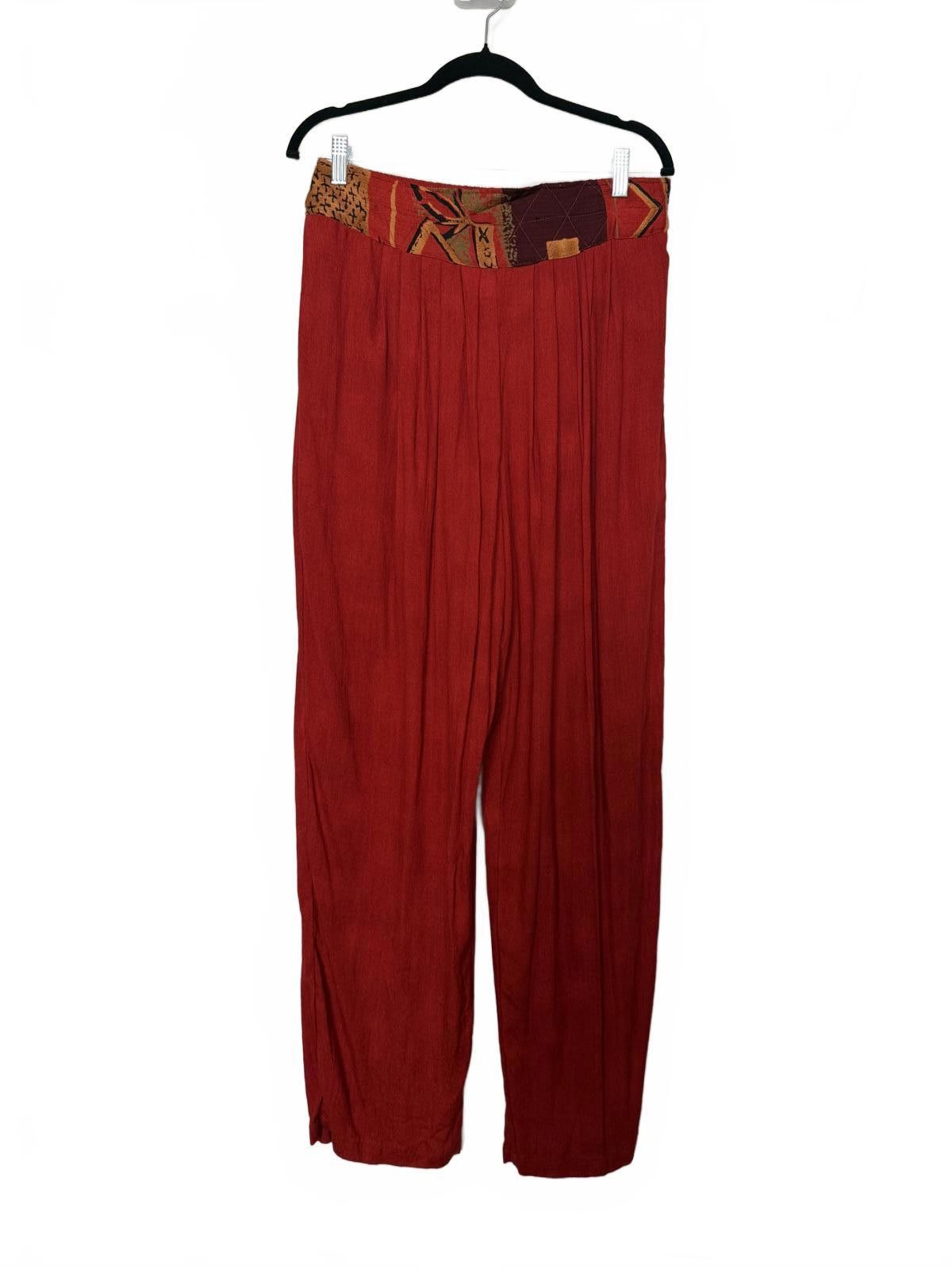 Designer Vintage 90s 80s style High Waist Wide Leg Pants Size 40" / US 18 - 4 Thumbnail