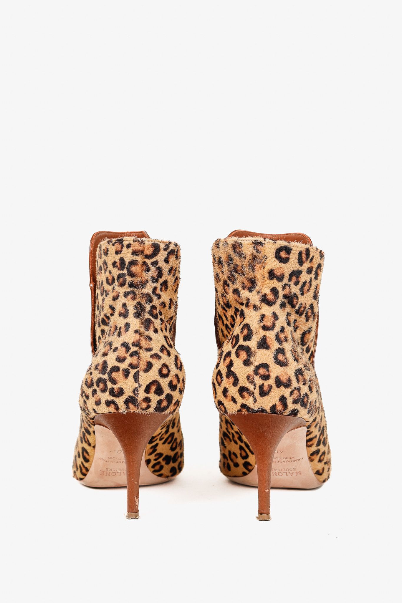 Malone Souliers Malone Souliers Jordan Handmade Cheetah Calfskin Booties Size US 9.5 / IT 39.5 - 3 Thumbnail