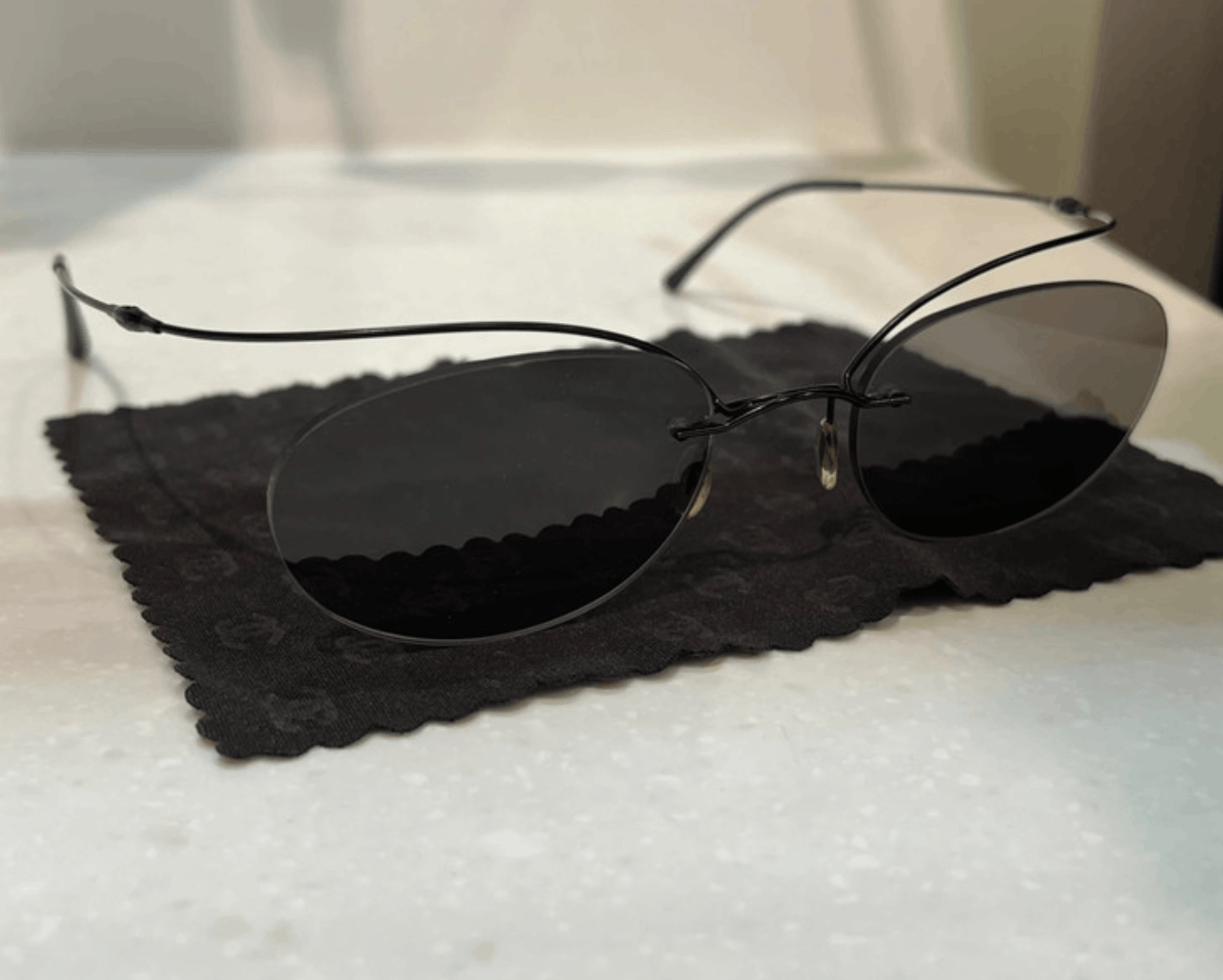 Chanel × Vintage CHANEL SUNGLASSES 2106 LOGO ICONIC Mask CC Vintage Size ONE SIZE - 1 Thumbnail