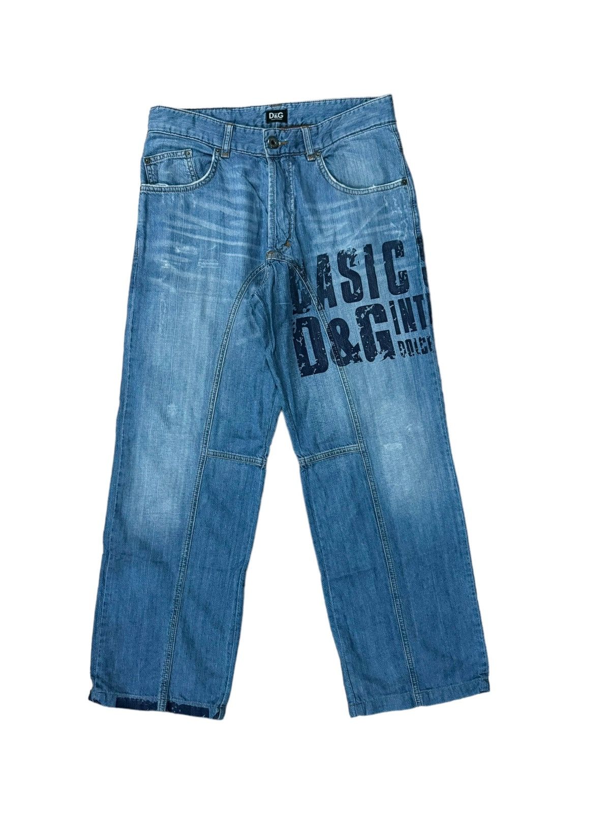 image of Dolce Gabbana Denim Basic Sport Jeans Size 31 Made In Italy, Men's