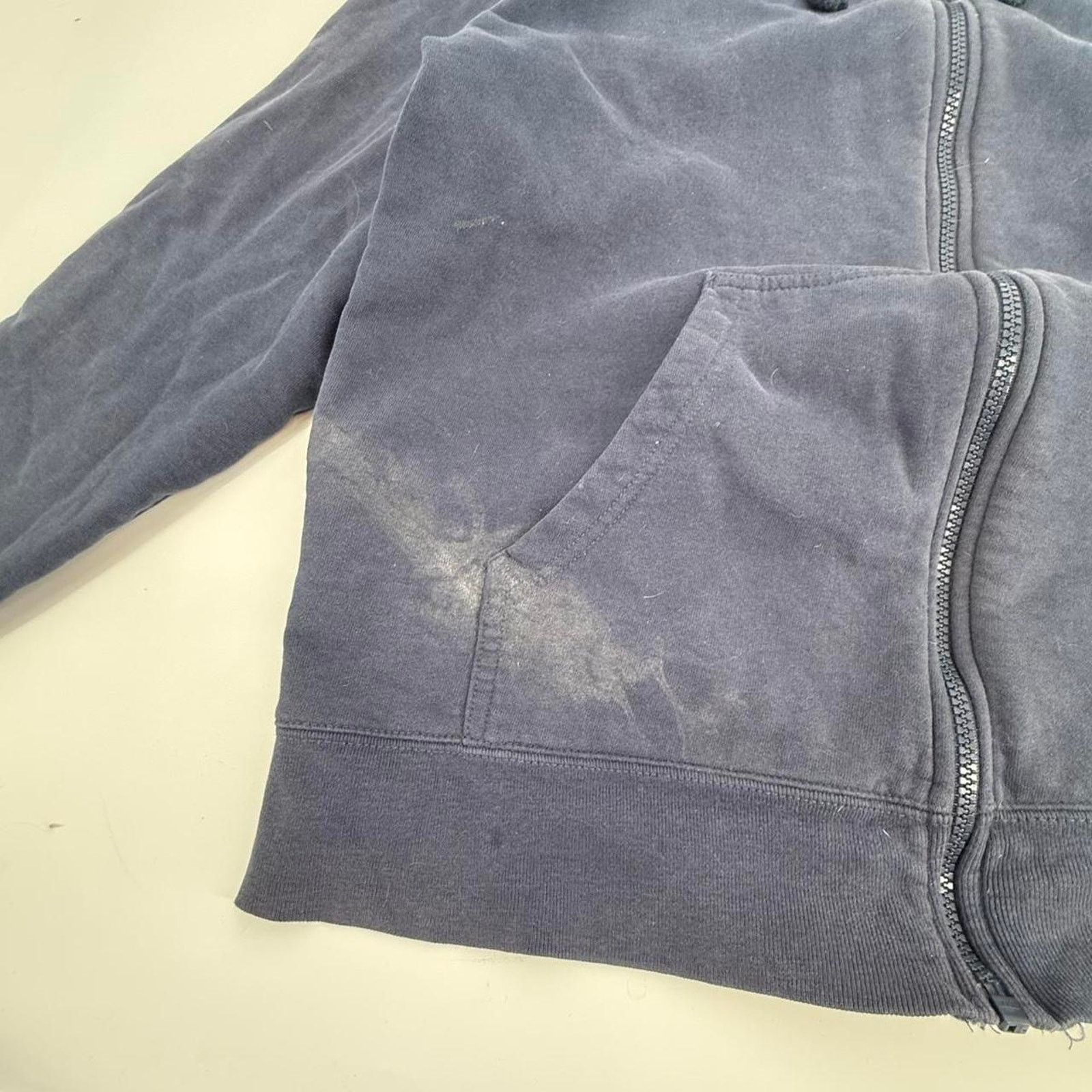 The North Face Vintage navy the north face zip up hoodie Size US L / EU 52-54 / 3 - 6 Thumbnail